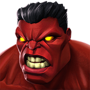 Red Hulk portrait