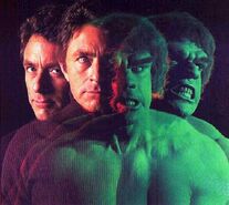 Incredible hulk.jpg (19 KB) The Incredible Hulk (1977–82, '88–90) (TV) Lou Ferrigno as Hulk Bill Bixby as David Banner