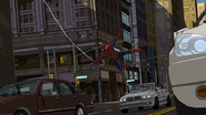 Spiderman in the city