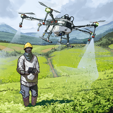 Fertilizer drone on sale