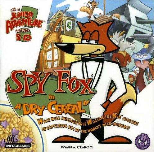 spy fox in dry cereal iso