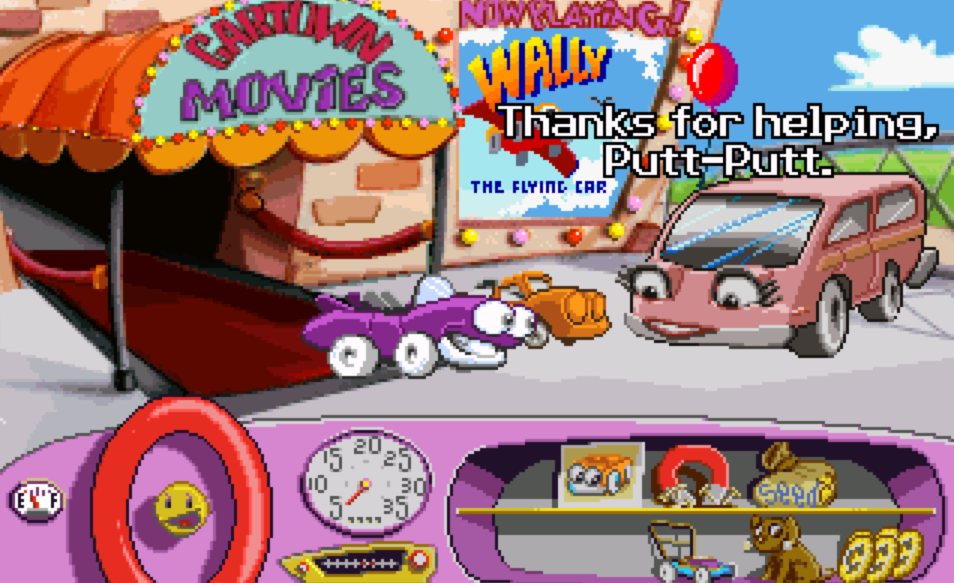 putt putt joins the parade original cover art putt putt joins the parade original cover art