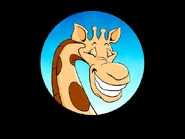 Mrs. Giraffe in the telescope.