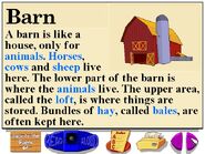 Buzzy's information about the barn