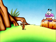 Putt-Putt and the giant mouse