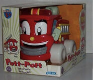 Smokey/Bernie as a Talking vehicle toy made by Blue Box Toys in 1999