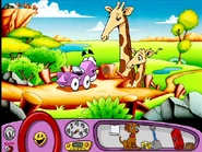 Putt-Putt, Masai and Mrs. Giraffe.