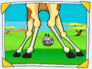 Putt-Putt and Masai's legs