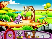 Putt-Putt and Mrs. Giraffe