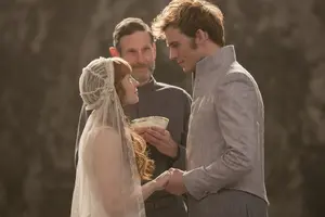 Mariage de Finnick et Annie dans La Révolte