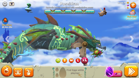 BUBBLES AND HUNGRY DRAGON jogo online no