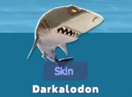 Darkalodon skin in the Megalodon equip section