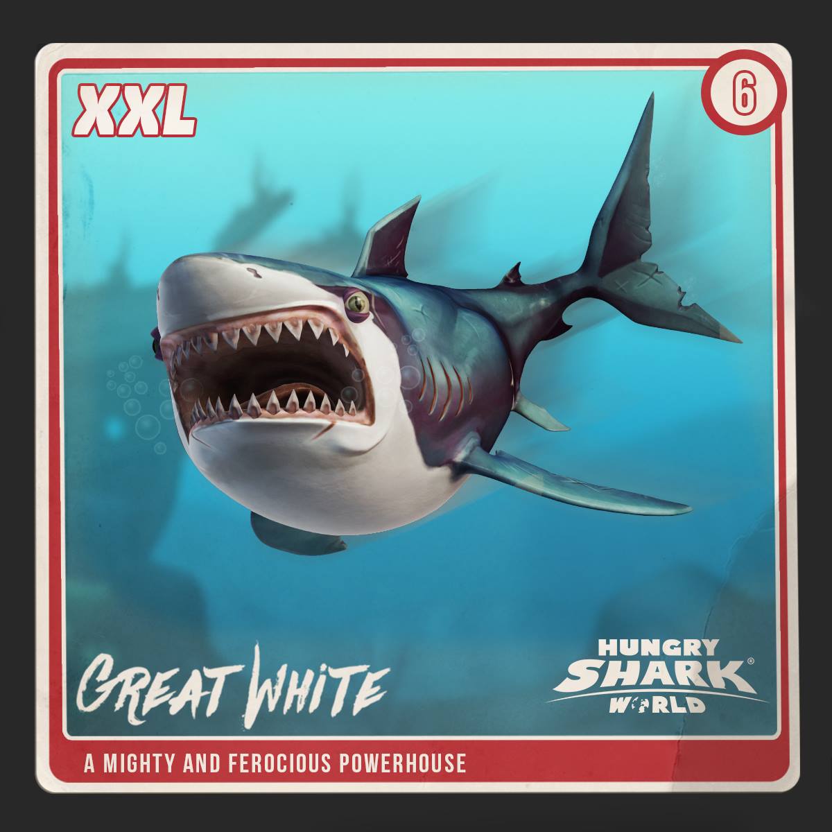 Great White Shark Hsw Hungry Shark Wiki Fandom