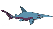 Drawing of Goblin Shark