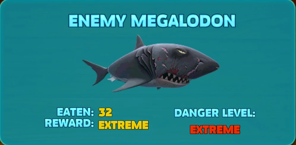 Enemy Megalodon Hungry Shark Wiki Fandom