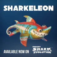 The Sharkeleon gets announced on social media.