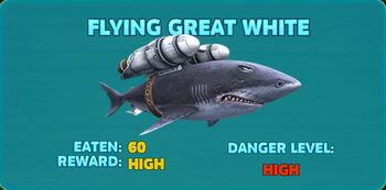 Flying Great White