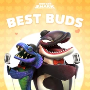 Official image showing Alan and Killer Whale singing together.