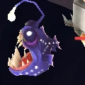 Hypnotized Angler fish