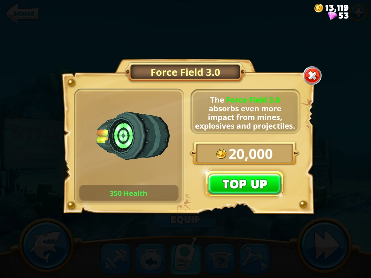 Forcefield Hungry Shark Wiki Fandom