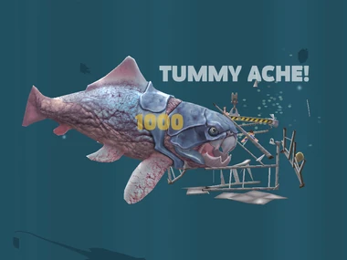 Big Daddy destroyed a cage and ate a person.