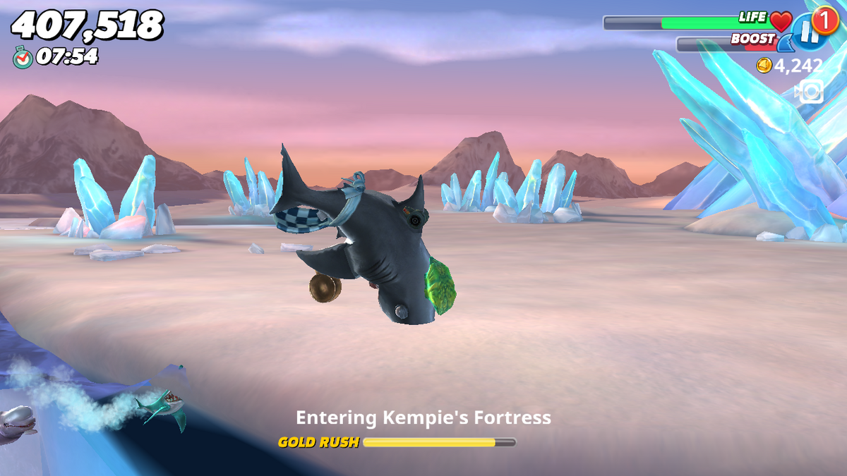 Kempy's Fortress, Hungry Shark Wiki