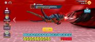 Incinerate demonstrated in the main menu screen