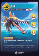 Card. Notice the error with Leo's sign showing Hammerhead instead.