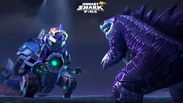 Mecha Sharkjira vs Sharkjira in South China Sea due to the HSW 10th anniversary