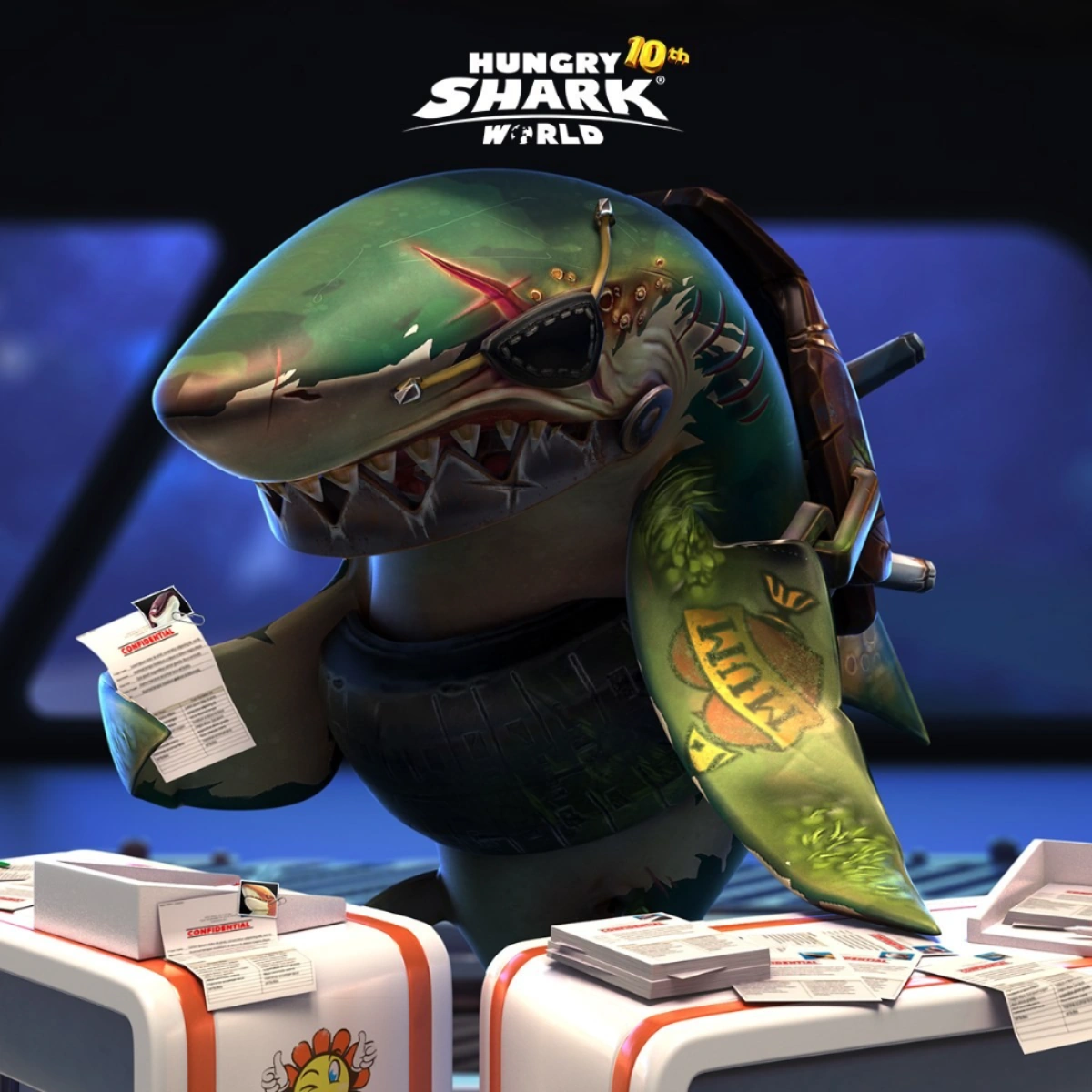 Veteran Great White | Hungry Shark Wiki | Fandom