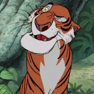 The character Shar-khan is based off, Shere-khan.