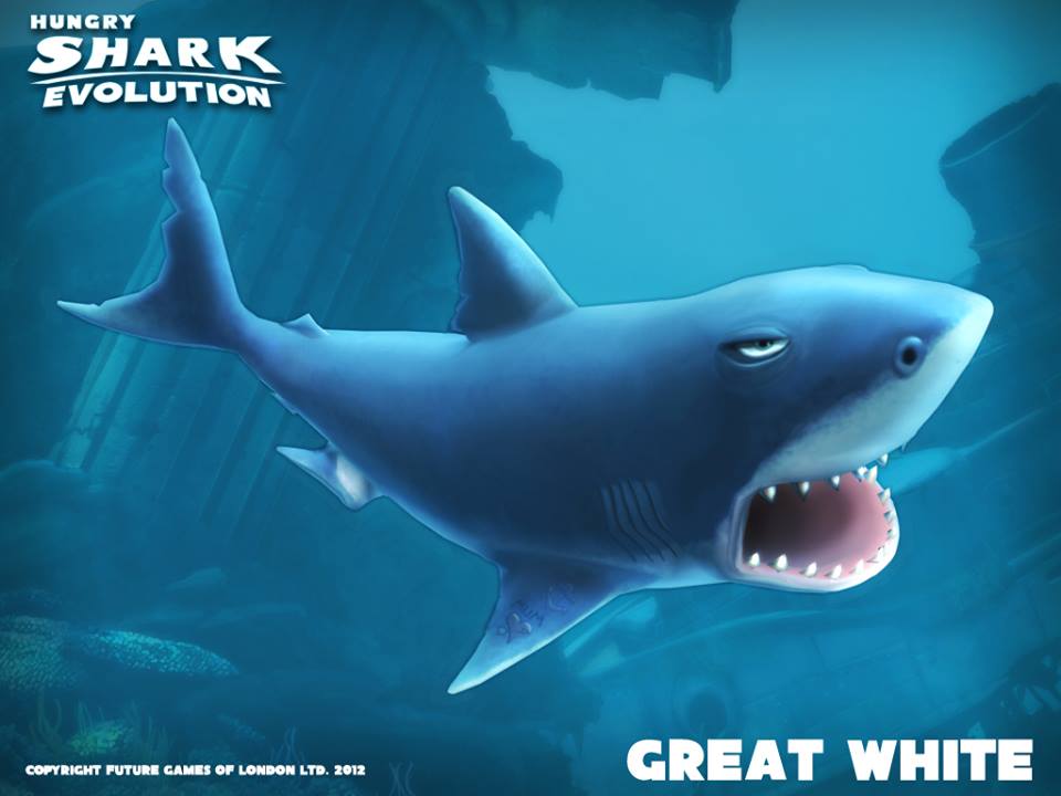 Great White Shark, Hungry Shark Wiki