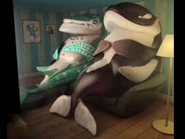 With Whale Shark