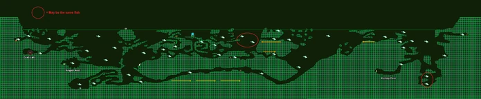 Gemfish locations