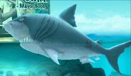 Side profile of the Megalodon