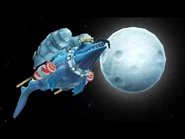 Mr. Snappy reaches the Moon