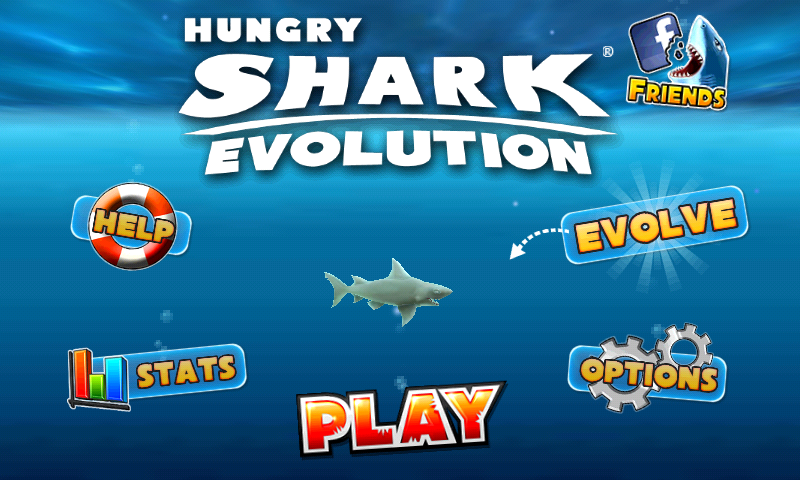 HUNGRY SHARK jogo online gratuito em