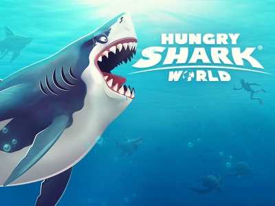 Hungry Shark World - A Guide on the Different Sharks and Size