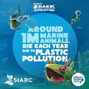 Toxic baby appears on a post by Hungry Shark on Twitter.