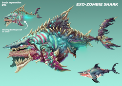 alpha zombie shark hungry shark wiki fandom