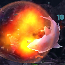Great White Hungry Shark Evolution Shell Map