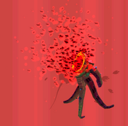 Leviathan disintegrates when he dies.
