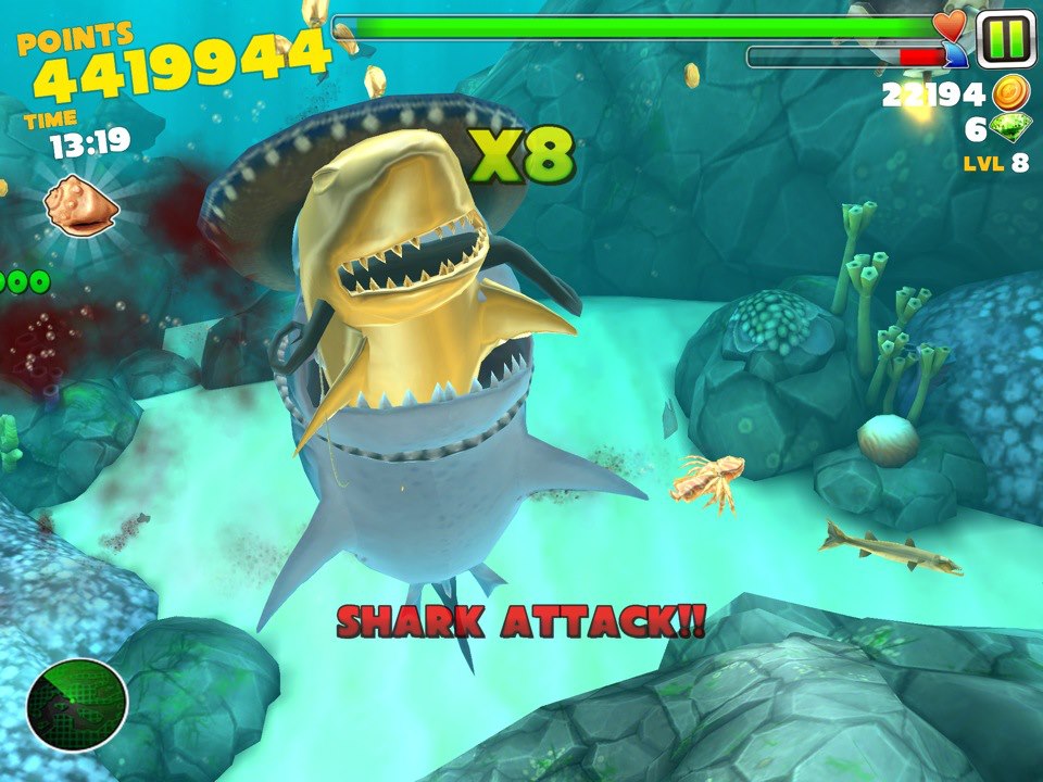 golden creatures  hungry shark wiki  fandom