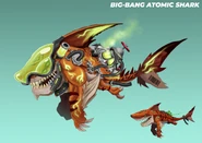 Meltdown Shark Concept art