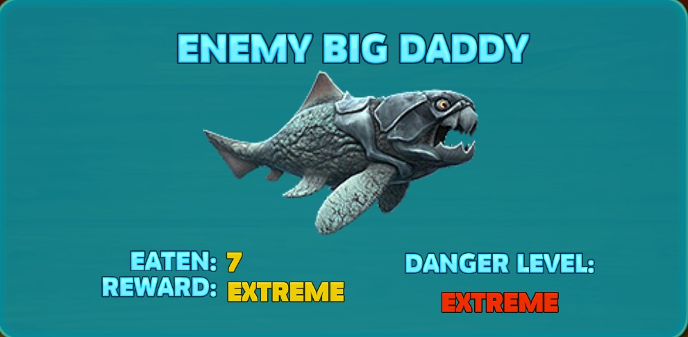 enemy big daddy  hungry shark wiki  fandom