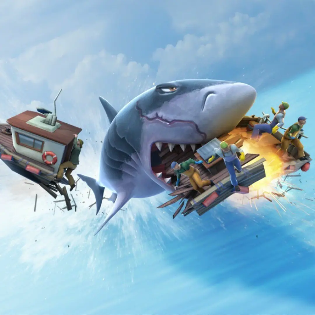 hungry shark evolution enemy megalodon location