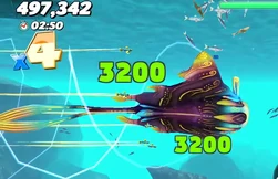 The Mind Dash ability in action