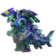 Mecha Sharkjira Concept Art