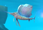 A Sailfish in Hungry Shark World.