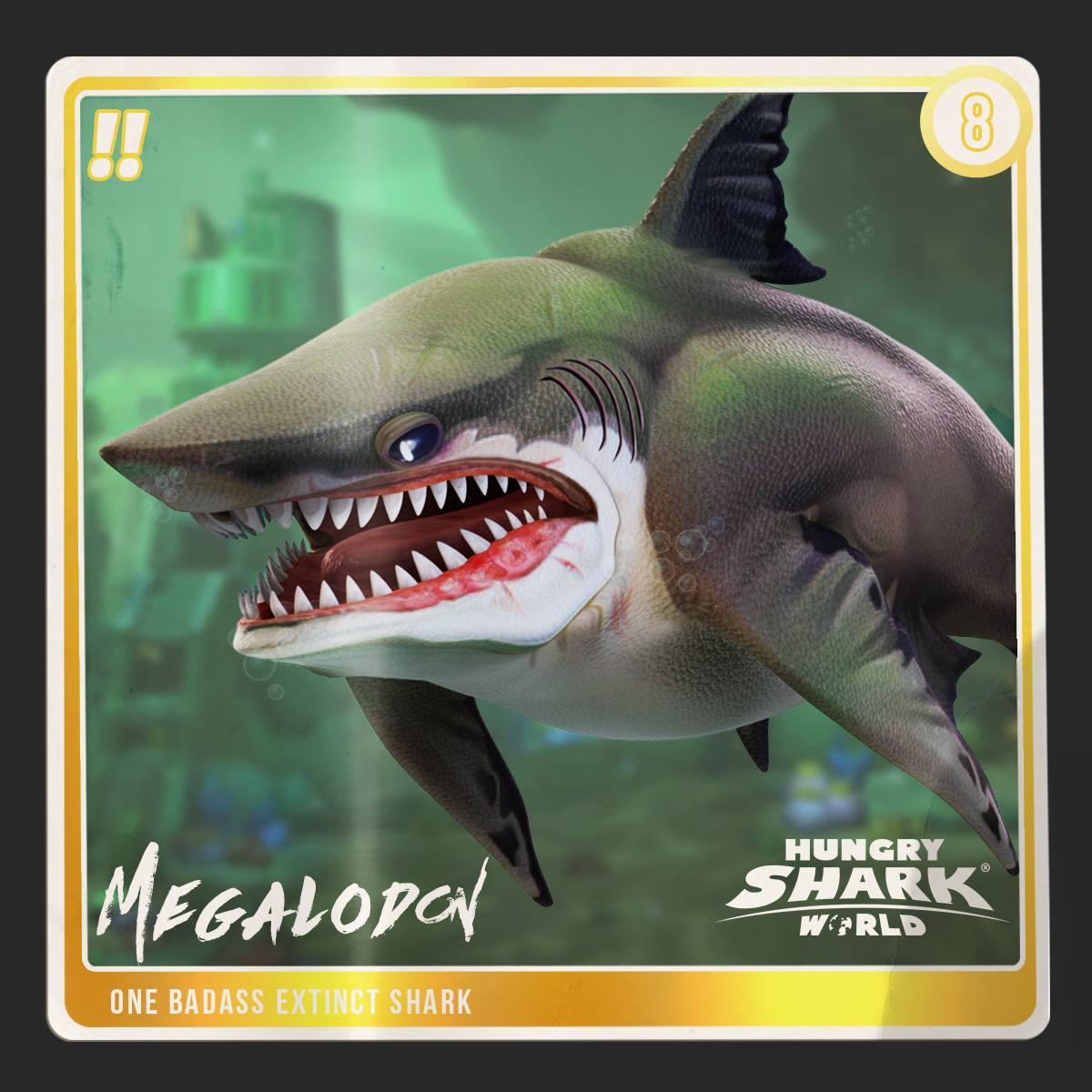 Megalodon Hsw Hungry Shark Wiki Fandom